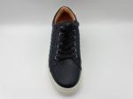 Leisure Womens Flat Leather Shoes With White Non Slip Rubber Outsole