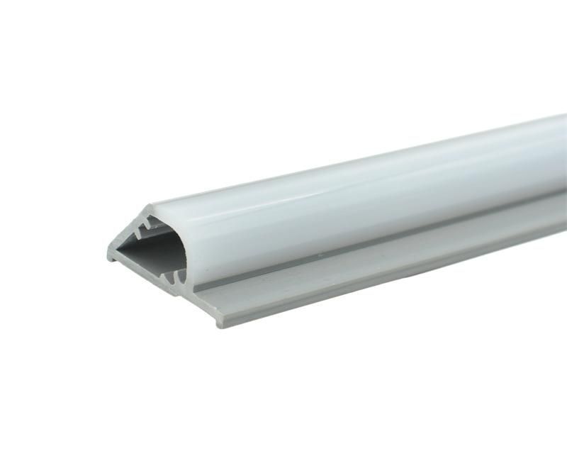 Rigid Vinyl Plastic U-Channel LED Strip Light U Channel Plastic Edge Trim