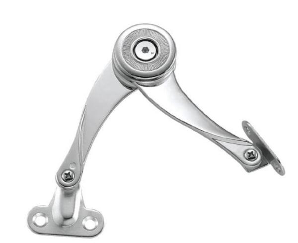 Over Turn Cabinet Door Lift Up Hydraulic Gas Spring Support Nickel / Chrome