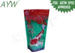 Mylar Foil Pouches For Pet Protein Powder , Plastic Food Packaging Bags For Dog