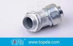 Zinc Plated Malleable Flexible Conduit And Fittings Connector