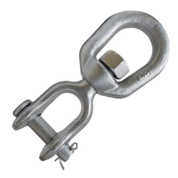 Zinc Plated Rope Rigging Hardware Hot Dip Galvanized Jaw End Swivel Crosby G403