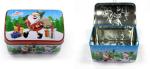 Vintage Christmas storage tins for gift
