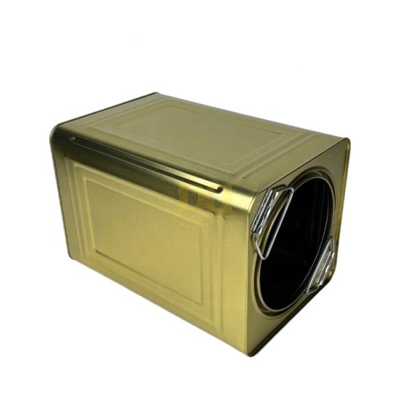 DADI Square Metal Packaging Tinplate Tea Can, Tea Tin Box Support Customized Printing