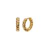 Buy cheap 18K Gold Statement Hoop Earrings Statement 925 Sterling Silver Earrings from wholesalers