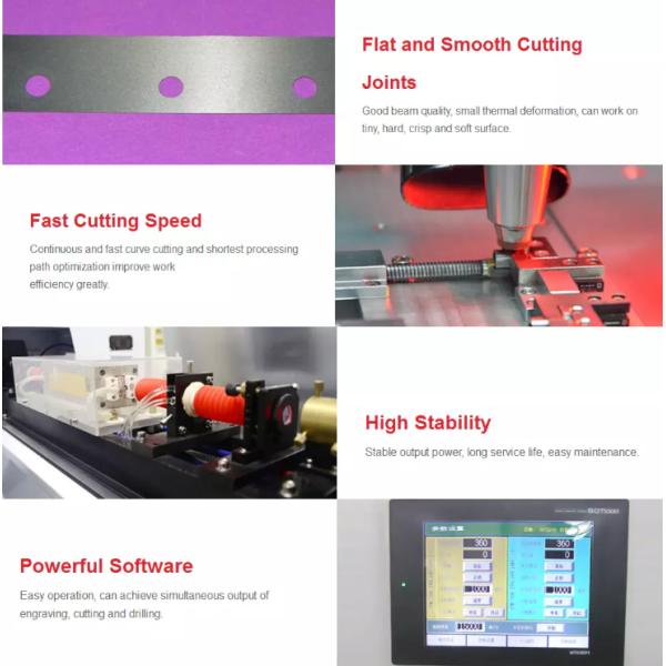 6060 High Precision Jewelry Accessories Mini CNC Metal Plate Fiber Laser Cutting Machine