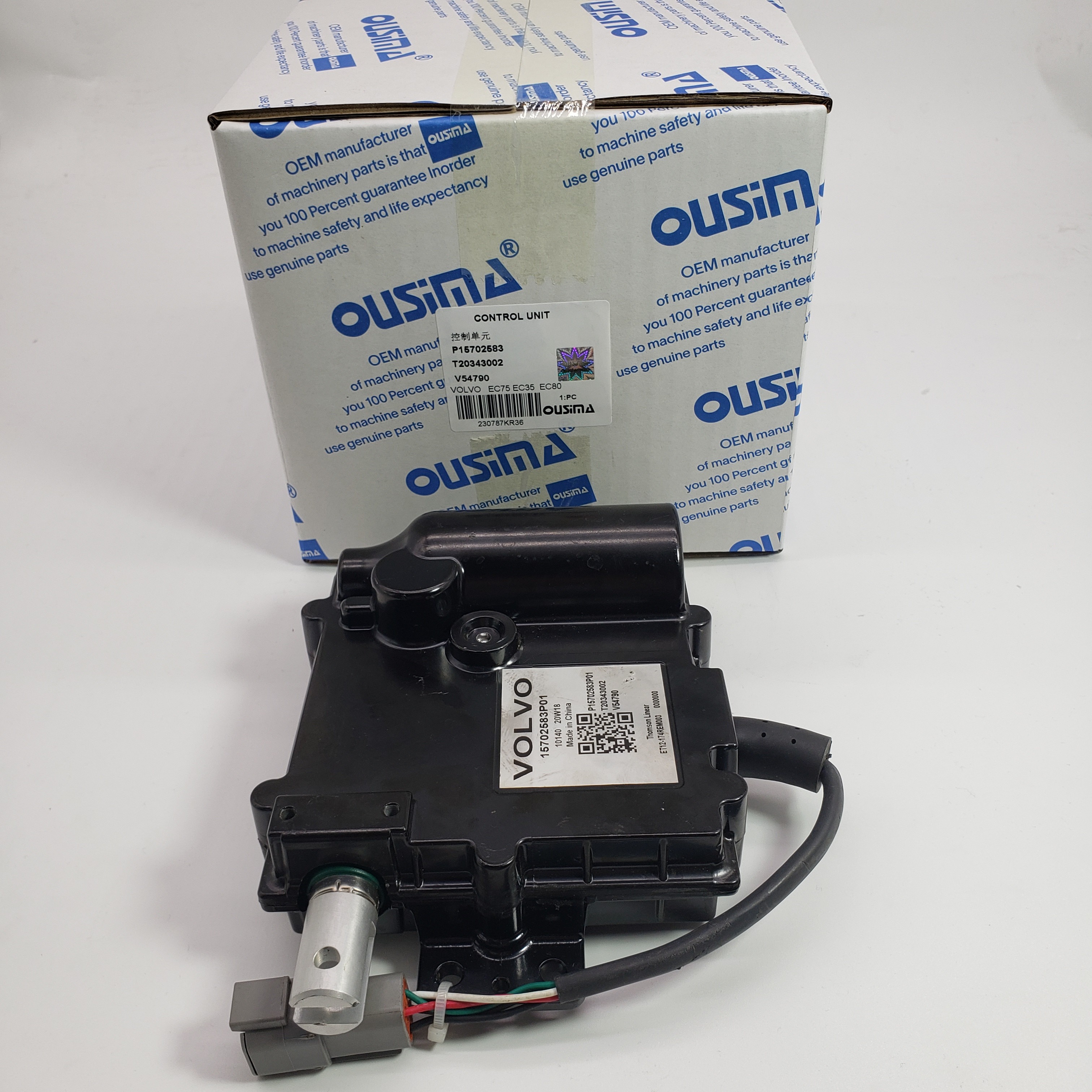 Excavator Accessory Control Unit P15702583/T20343002/V54790 For VOLVO EC75 EC35 EC80