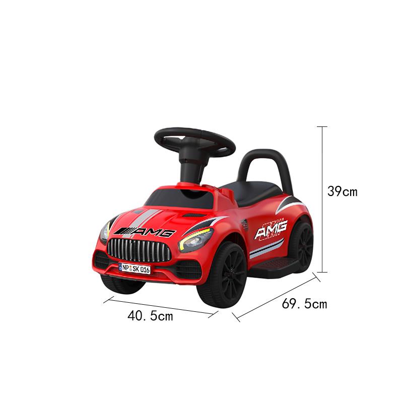 PP Plastic Balance Bike Ride On Car Toys for 2 to 4 Years Age Range Children's Scooter