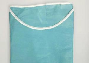 China Long Sleeves Green Disposable Surgical Gown Barrier Surgical Gown Breathable on sale