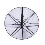 Open Diameter 130cm Semi Automatic Heavy Duty Golf Umbrella