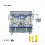 Sunflower Oil 6 Head Filling Machine 1000bph , 2.5kw 100ml Bottle Filling