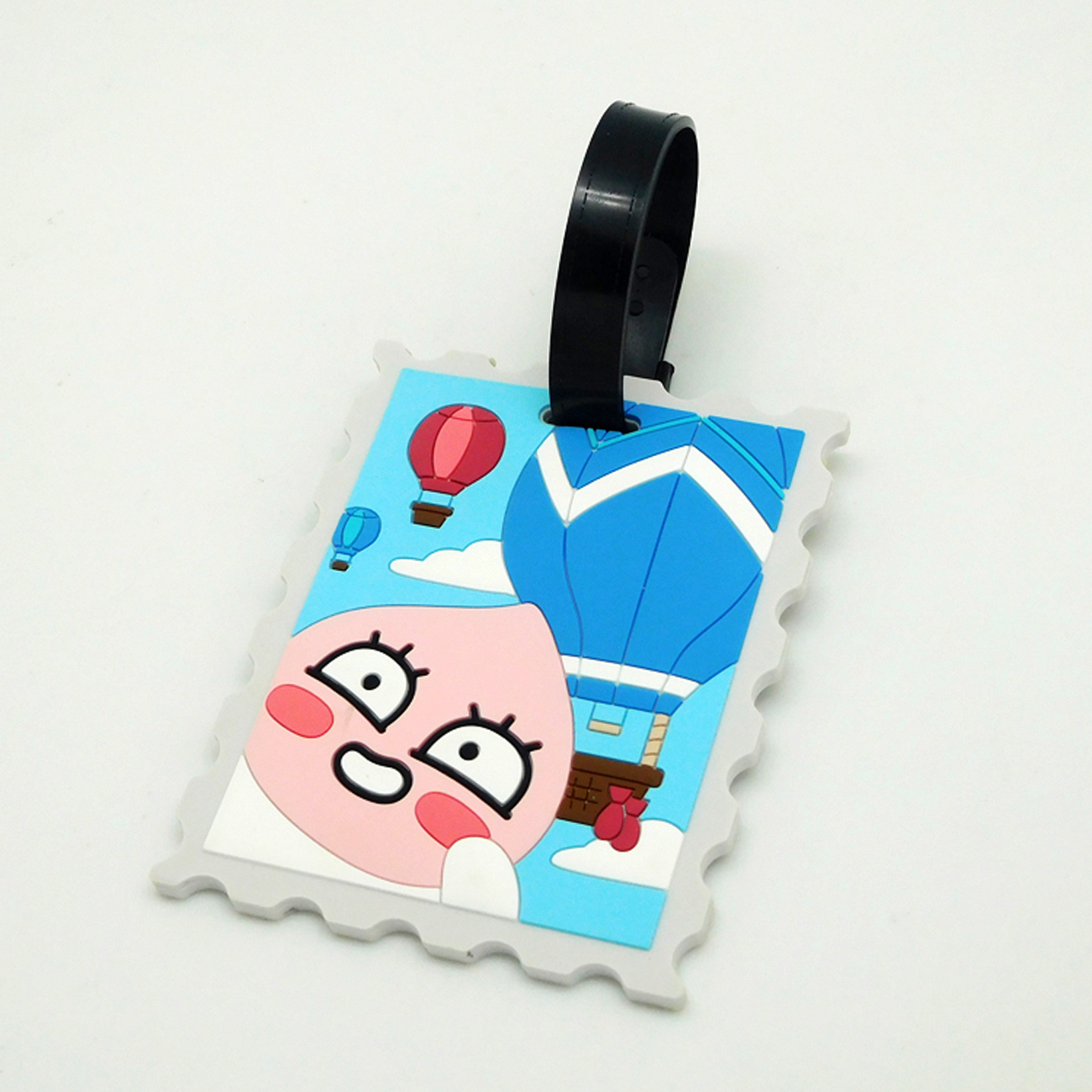 High Definition Custom Plastic Luggage Tags Exquisite Workmanship For Kids