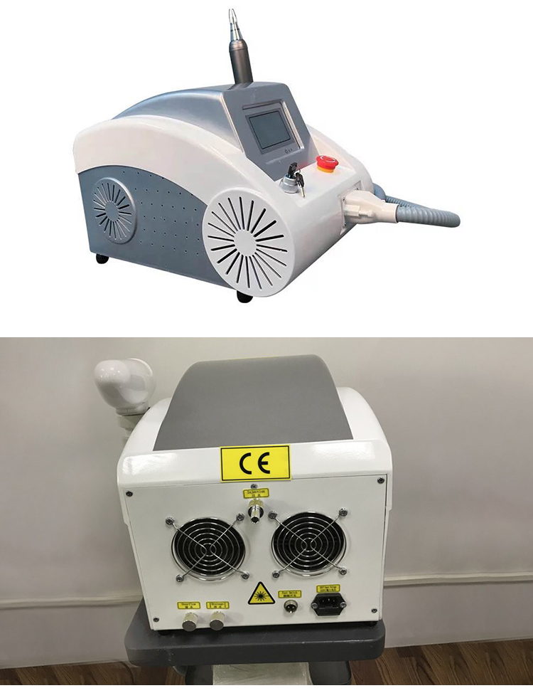 DPL laser picosecond Professional Portable Picosecond Q Switch Nd Yag Laser Eyebrow Tattoo Removal 1320nm 1064nm Beauty Machine