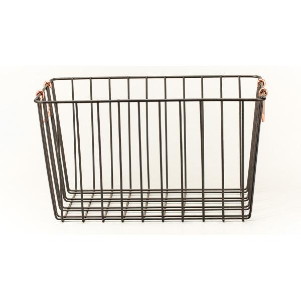Bathroom Multifunctional Basket Organiser Drawer Organiser Household Metal Basket With Handle For Sundries