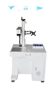 Wholesale 20W/30W/50W Desk type fiber laser marking machine 10Watt Optical Fiber Laser Marker from china suppliers