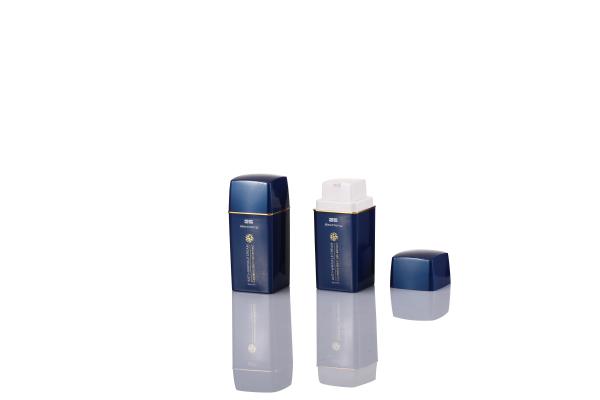 30ml Squarelogo Personalized Plastic Airless Bottle Airless Cosmetic Bottle For
