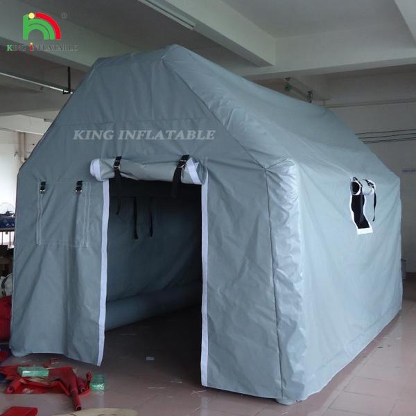 China Outdoor Customized Size Logo Print Hospital Isolation Tent Waterproof PVC