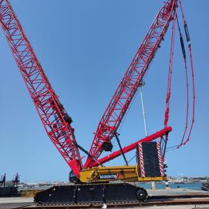 Wholesale 500T Crawler Crane Lifting Moment 6200TM XGC500 With 12-36m Jib Length from china suppliers