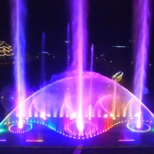 Wholesale Garden RGB LED Light Floating Dancing Musical Water Fountain from china suppliers