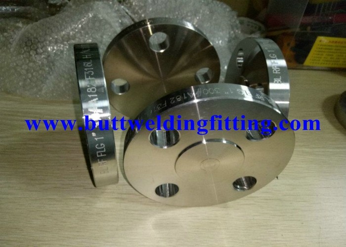 ASTM A182 ANSI B16.5 Forged Steel Flanges , SS316 SS304 Stainless Steel Flange
