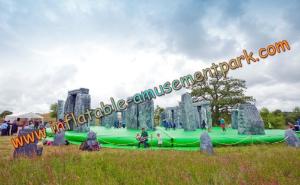 Wholesale PVC Material Giant Stonehenge Inflatable Jumper Floor Sport Games from china suppliers