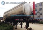 Two Axle 45m3 Tipping Dry Bulk Tank Trailer Food Grade Flour Tanker Semi Trailer