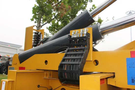 37T Rated Load Capacity Container Side Loader Semi Trailer with Side Lifter Loader Lift