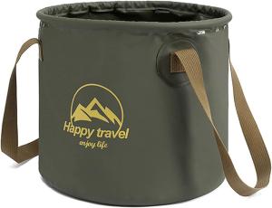 Wholesale Collapsible Bucket 5.3 Gallon Portable Camping Outdoor Buckets Water Container Basin Foldable for Hiking Travel from china suppliers