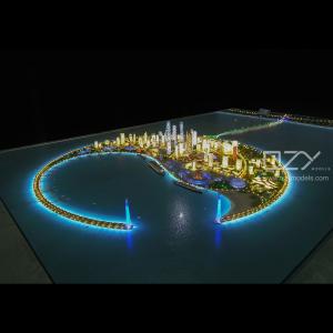 Wholesale 1/1000 Architectural Scale Model Nanhai Island Master Plan Model from china suppliers