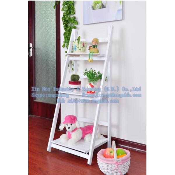 Wooden flower, Wooden Shelves, wooden triple folding frame