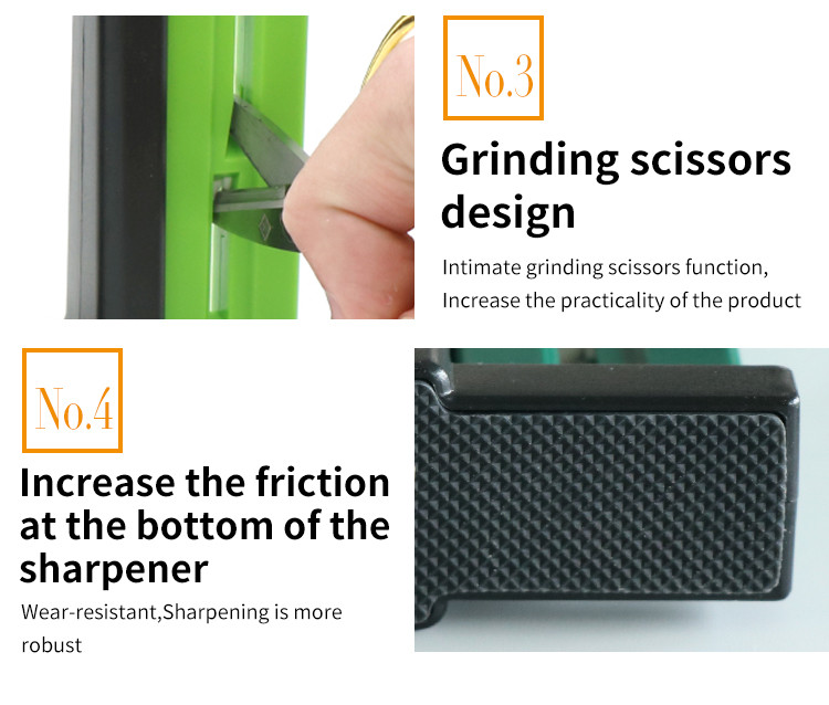 Amazon professional high quality kitchen knife sharpener mini promotion knife sharpener quick for scissors
