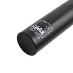 Logo Printing Black Perfume Atomizers 0.4OZ 12ml 0.5OZ 15ml Glass Spray Bottle