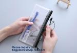 Promotional Custom Printed Pvc Vinyl Transparent Stationery Zip lockk Bags