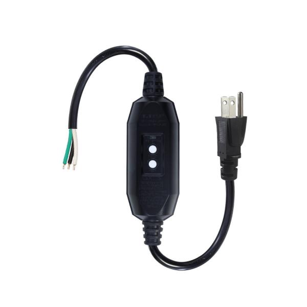 Industrial-Grade Heavy Duty 18AWG NEMA 5-15P Power Cord with RCD Protection &
