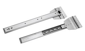 Wholesale Steel Ball Bearing Kitchen Cabinet Drawer Slides Hardware Self Closing 35mm 2 Fold from china suppliers
