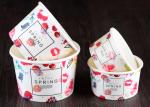 300ml Disposable Cold Ice Cream Cups with Our Brand