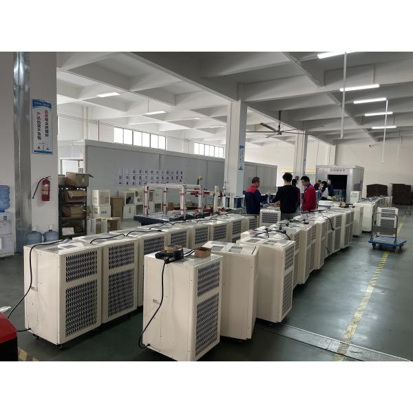 AC Power Supply Small Air Conditioner 680KW Rated Cooling Power And Single Hose Venting