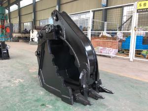 Wholesale Powder Coated Excavator Bucket Thumb , Q355B Mechanical Thumb For Mini Excavator from china suppliers