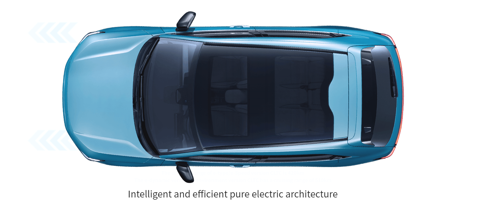 Hon-da ENS1 Electric SUV Sports Car with Torsion Beam Non-Independent Suspension and FWD Drive 68.8 Battery Capacity