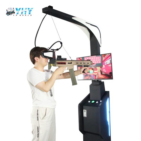 500W VR Arcade 9D Interactive Gun Shooting Game Simulator