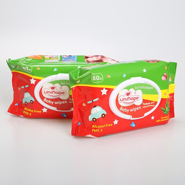 Alcohol-Free Organic Cotton Baby Wipes Private Label 15*20CM Sheet Size