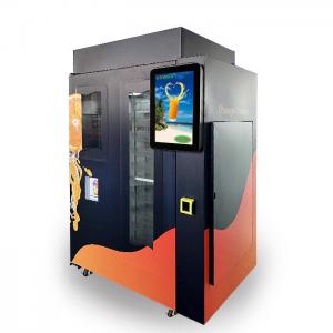 Wholesale Intelligent Automated Fresh Fruit Juice Vending Machine Payment By Banknote And Coin from china suppliers