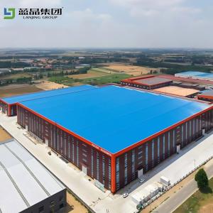 Wholesale Q235b Q355b Steel Portal Frame Warehouse Galvanized Steel Thermal Insulation from china suppliers