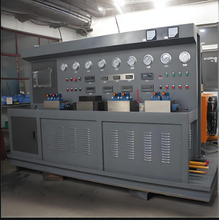Air Cooling Method Hydraulic Test Bench For Repairing Excavator