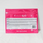 Pink Beauty Lip Gloss Packaging Waterproof Plastic Zipper Bag Gravure Printing