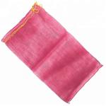 Orange PP PE Monofilament Yarn Nylon Garlic Mesh Bag for Packing Firewood
