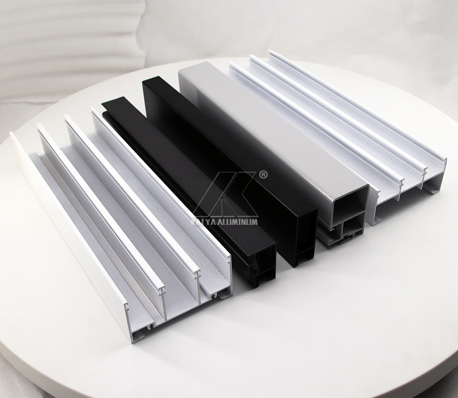 Sliding Doors Windows Extrusion Aluminum Profile Powder Coated