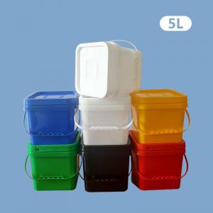 Wholesale Square Shape HDPE Plastic Drums Chemical Plastic Bucket Drum Pail Barrel from china suppliers