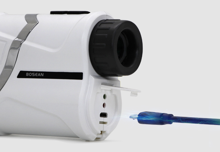 Professional Golf Laser Rangefinder Low Power Alarm For Electricity Installation Industry
