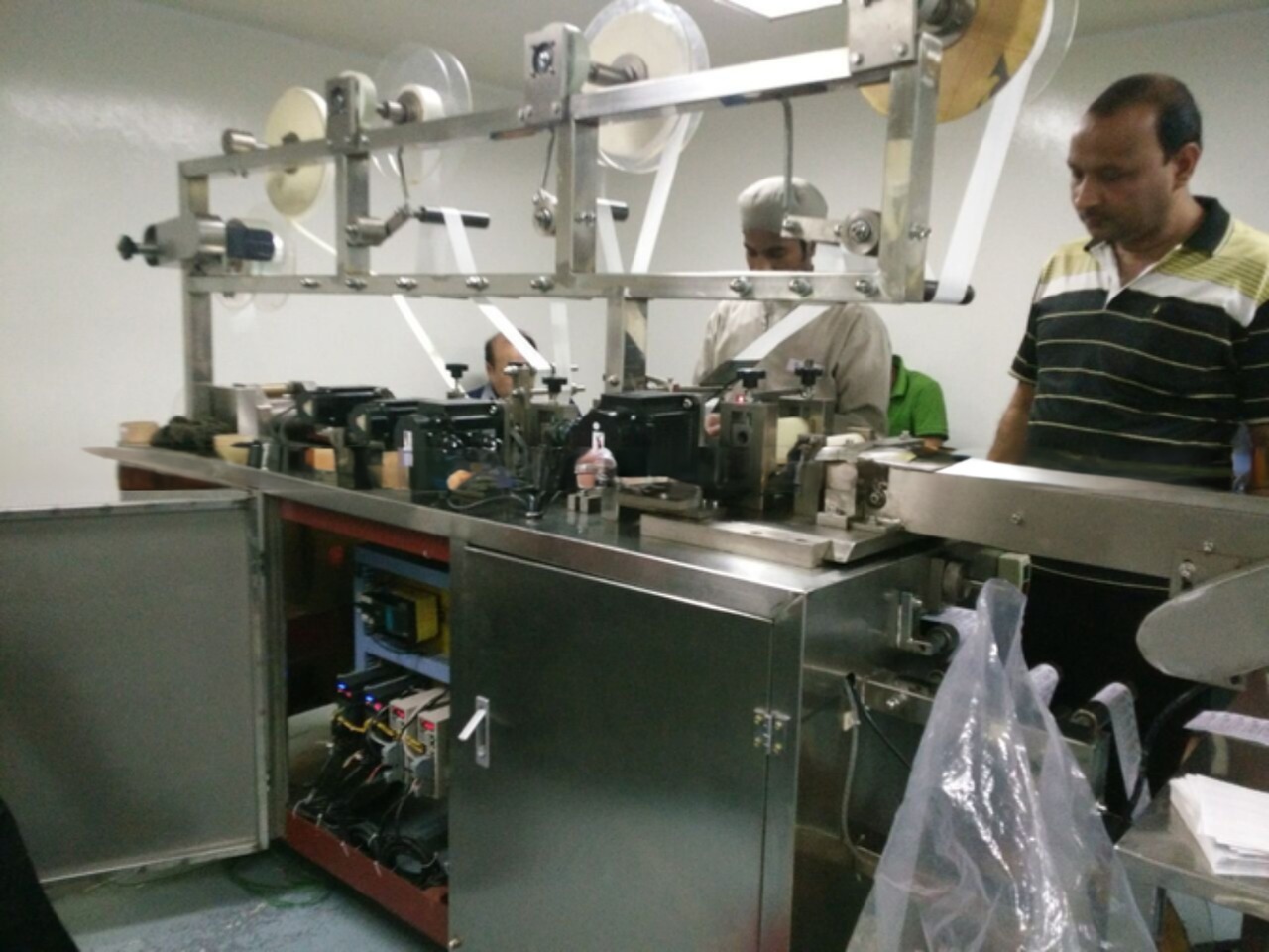 Electric Driven KC-360N-D Woundplast First Aid Making And Packing Machine For Band Aid